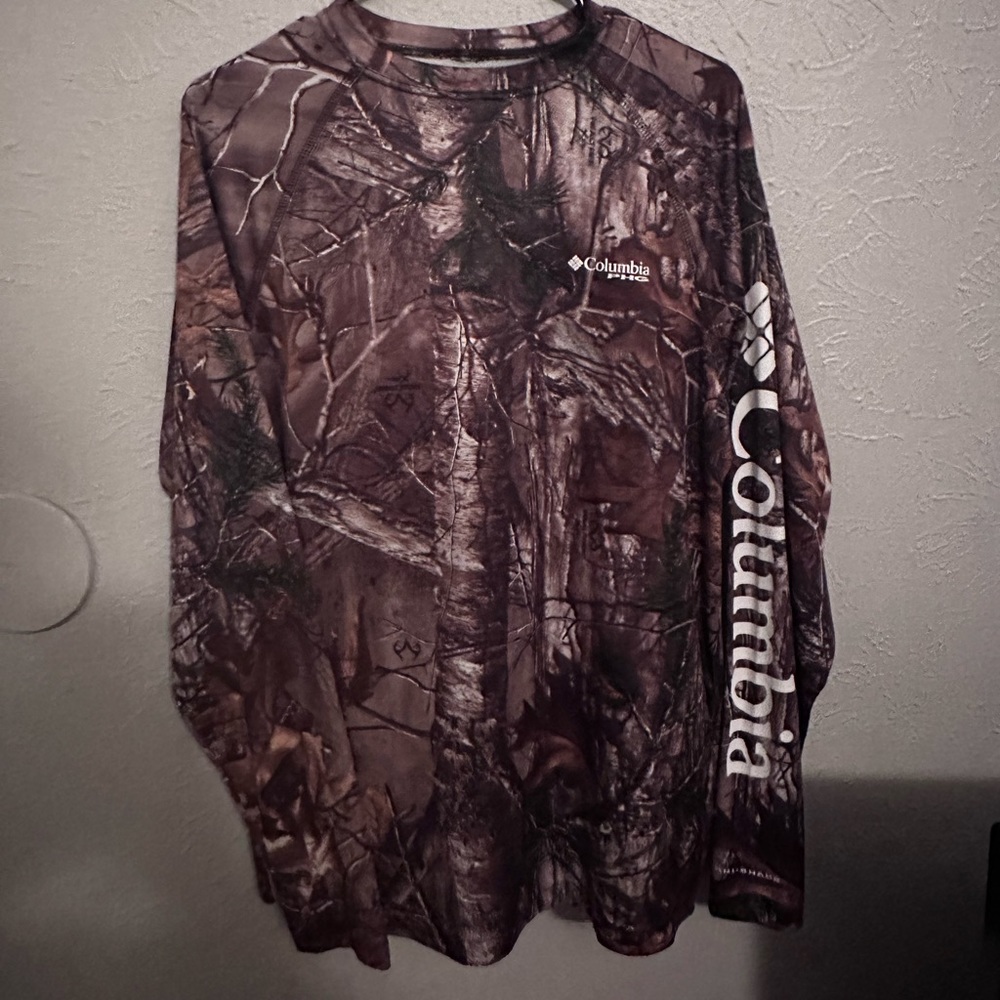 COLUMBIA CAMO HUNTING SHIRT